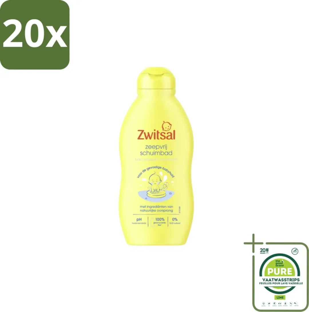 Zwitsal Schuimbad Zeepvrij 200ml