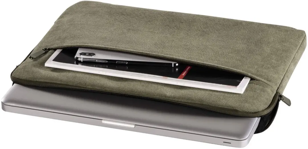 Hama Cali Laptophoes 14" - Olijf