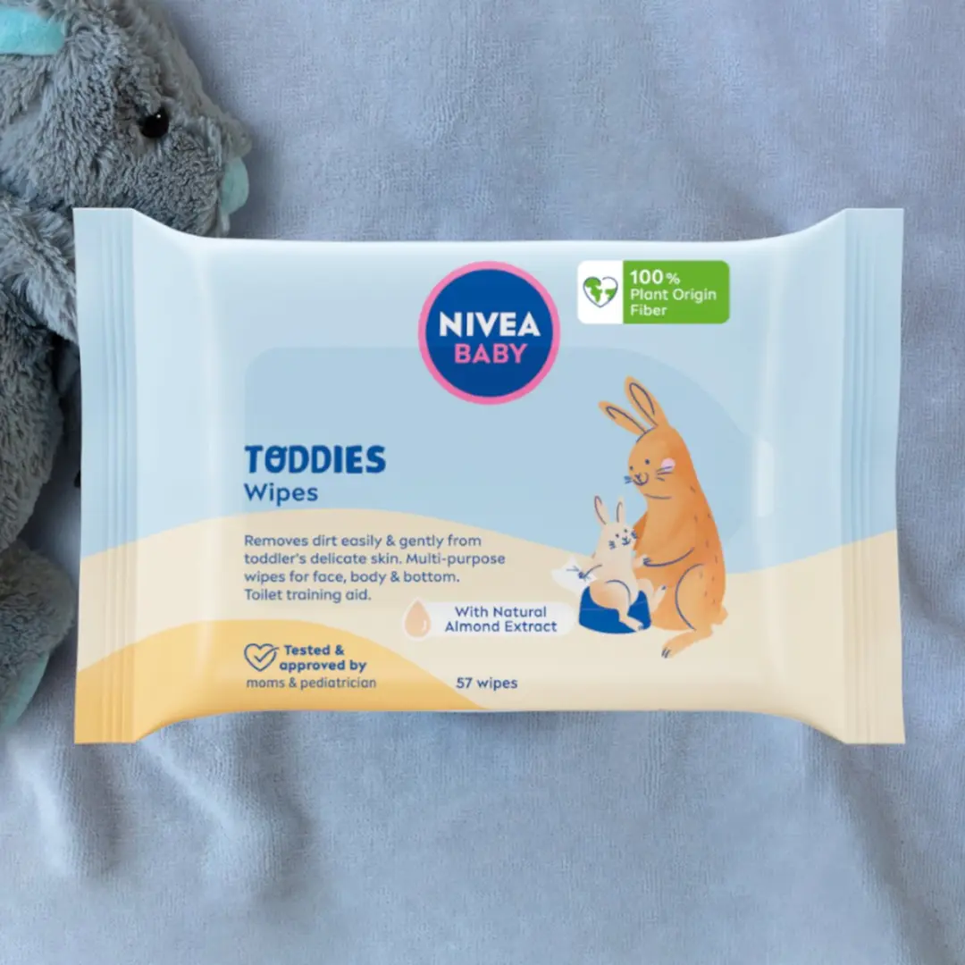 NIVEA Baby Biologisch Afbreekbare Doekjes 57 Stuks