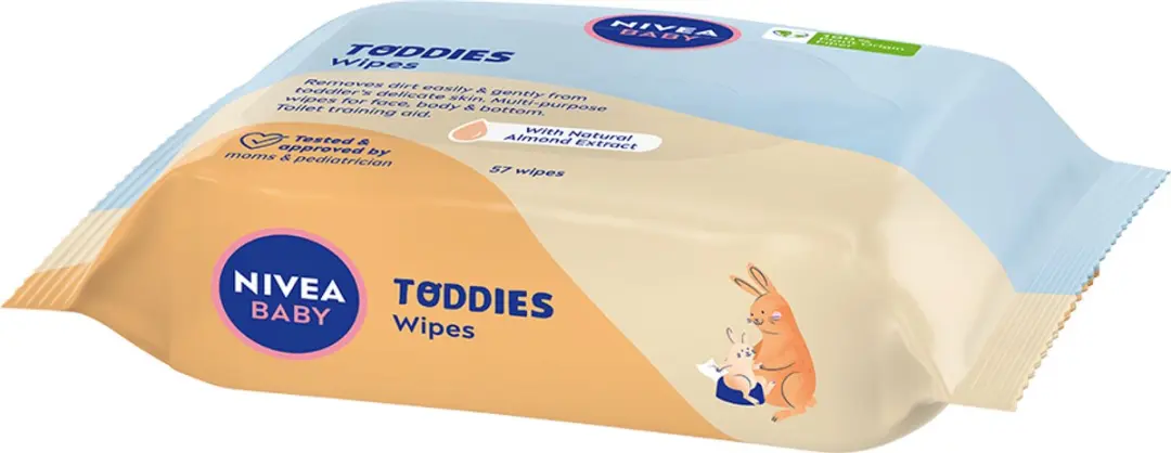 NIVEA Baby Biologisch Afbreekbare Doekjes 57 Stuks