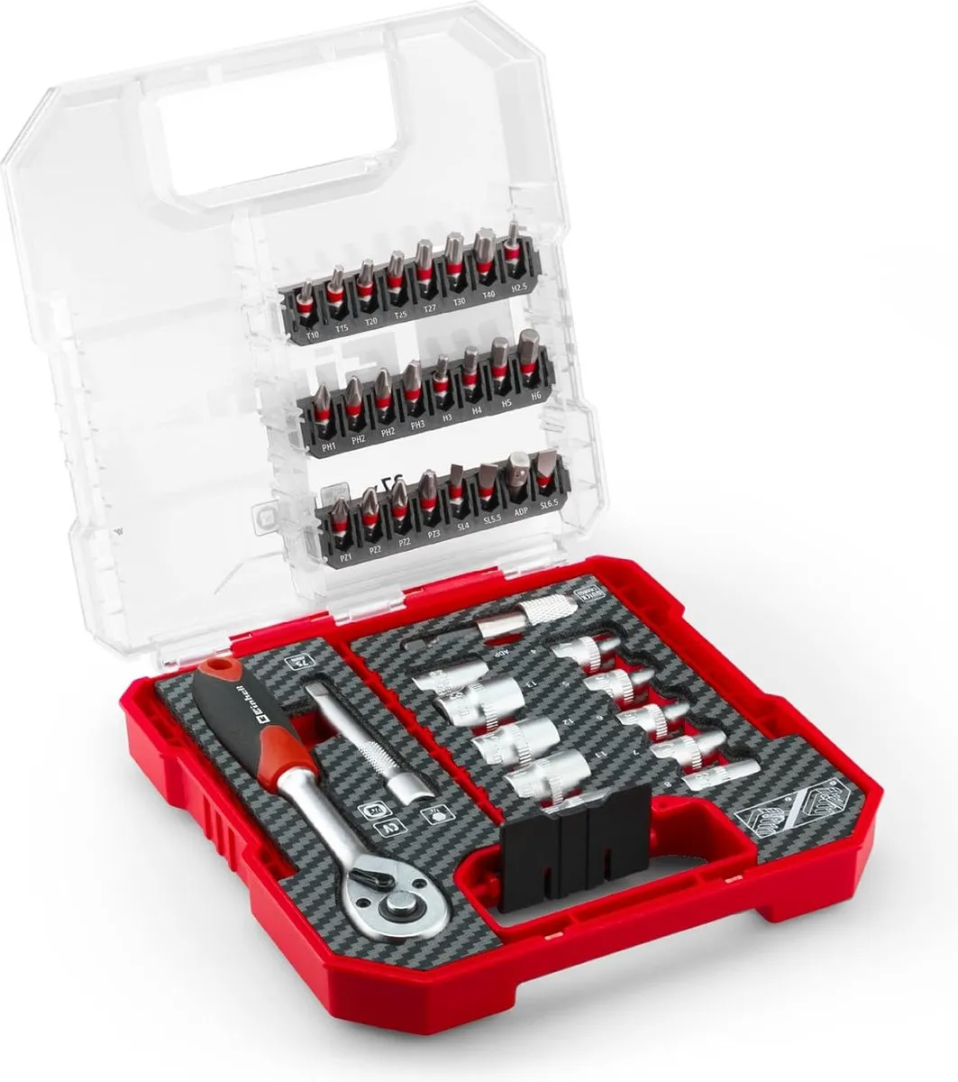 Einhell Bitset 37-delig - L-CASE