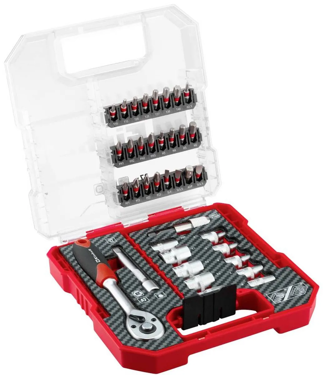 Einhell Bitset 37-delig - L-CASE