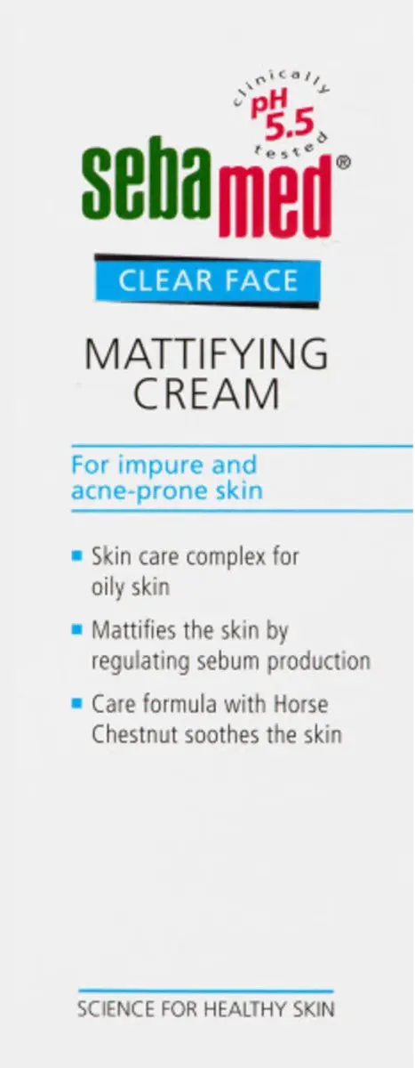 Sebamed Clear Face Mattifying Cream 6x50ml