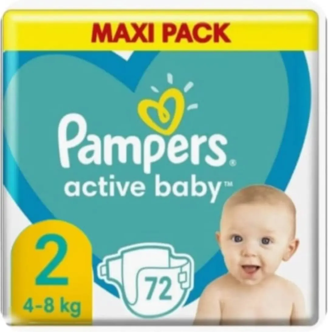 Pampers Active Baby Luiers Maat 2