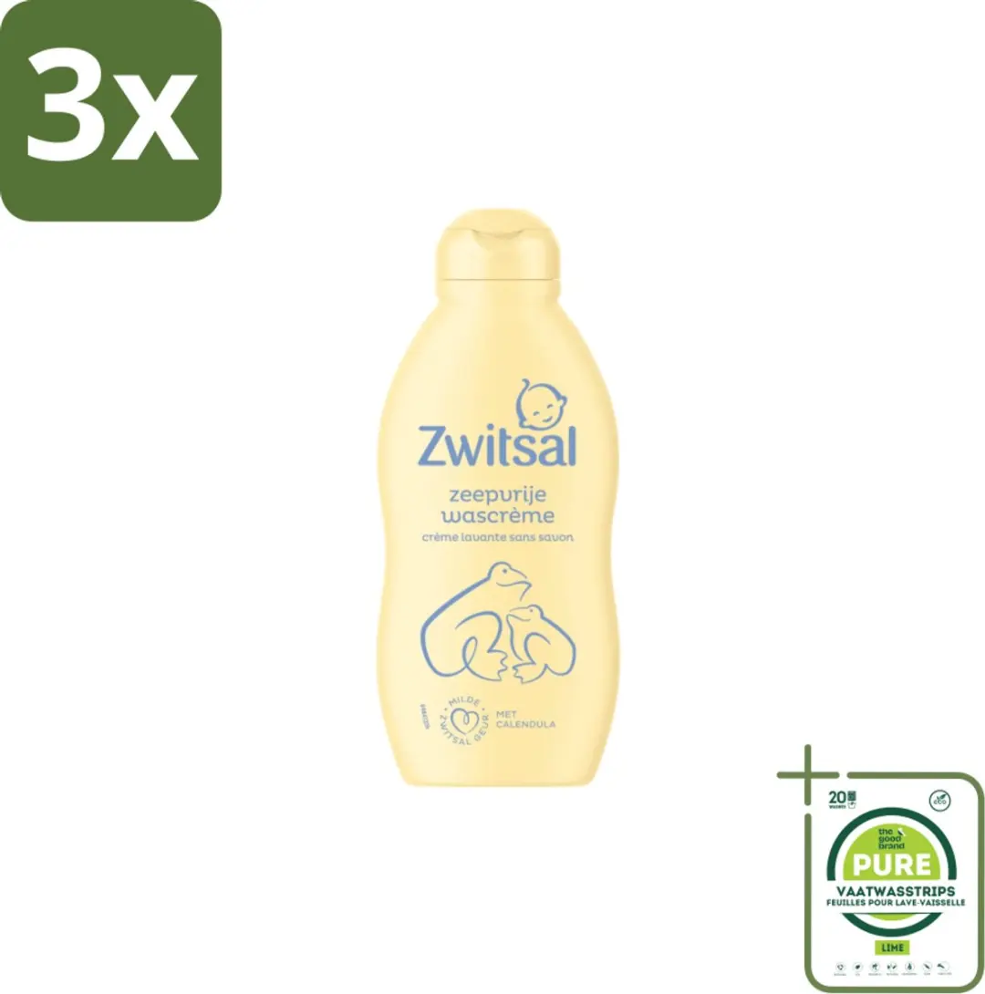 Zwitsal Wascrème 200ml