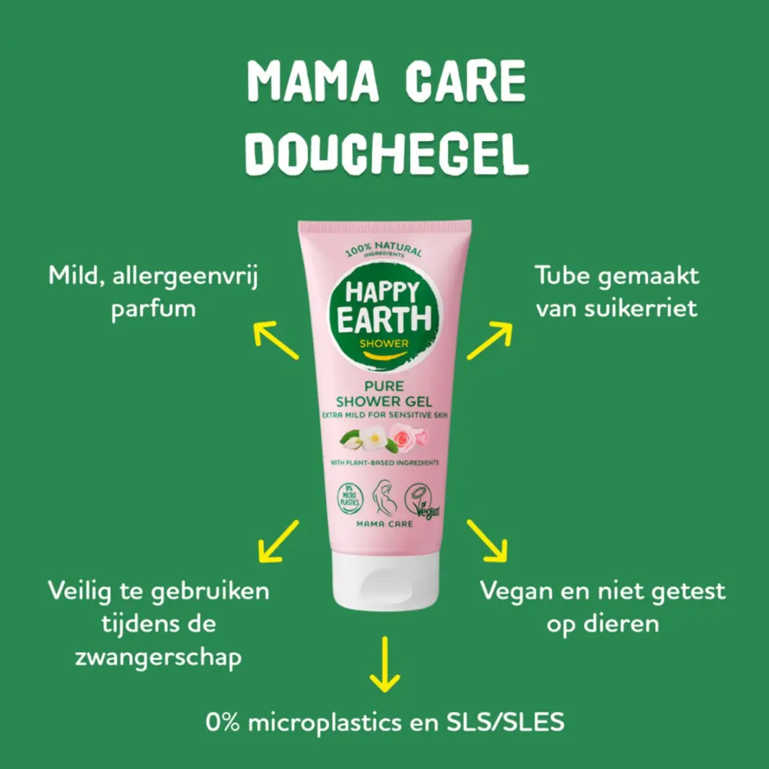 Happy Earth Mama Care Douchegel 200ml