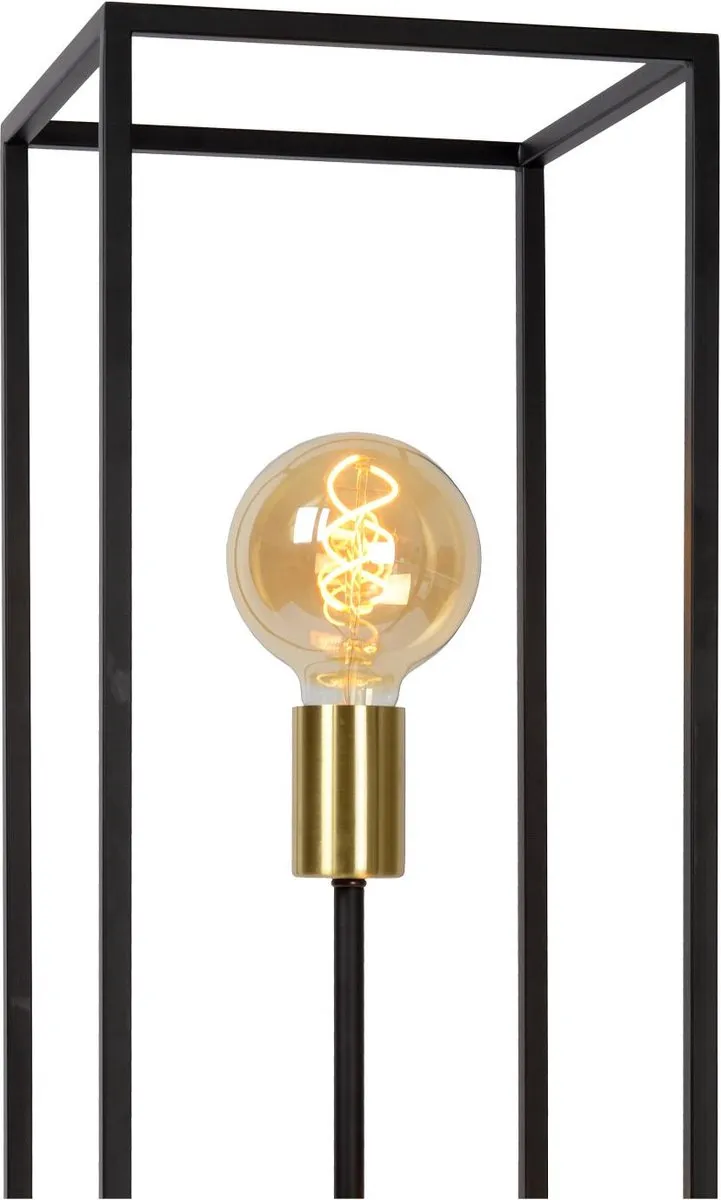 Lucide Ruben Vloerlamp 3xE27 - Zwart