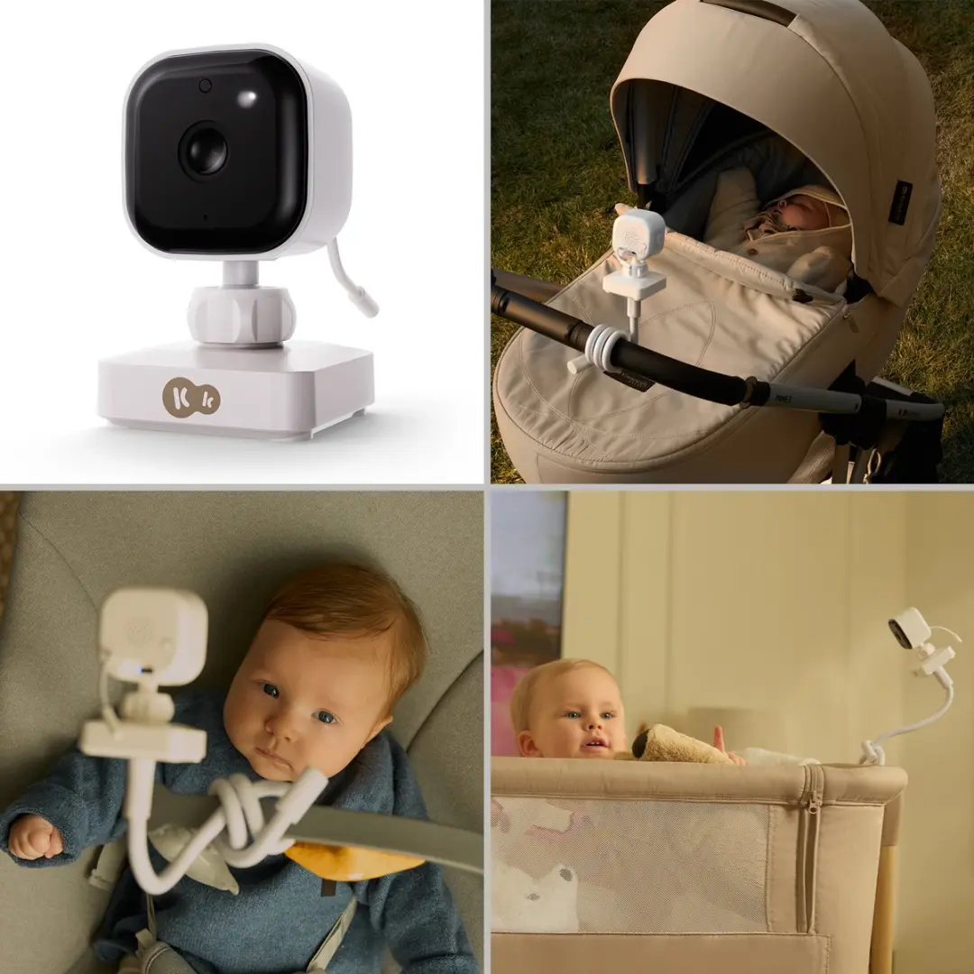 KinderKraft NITEEYE TRAVEL Babyfoon Camera Full HD - Wit