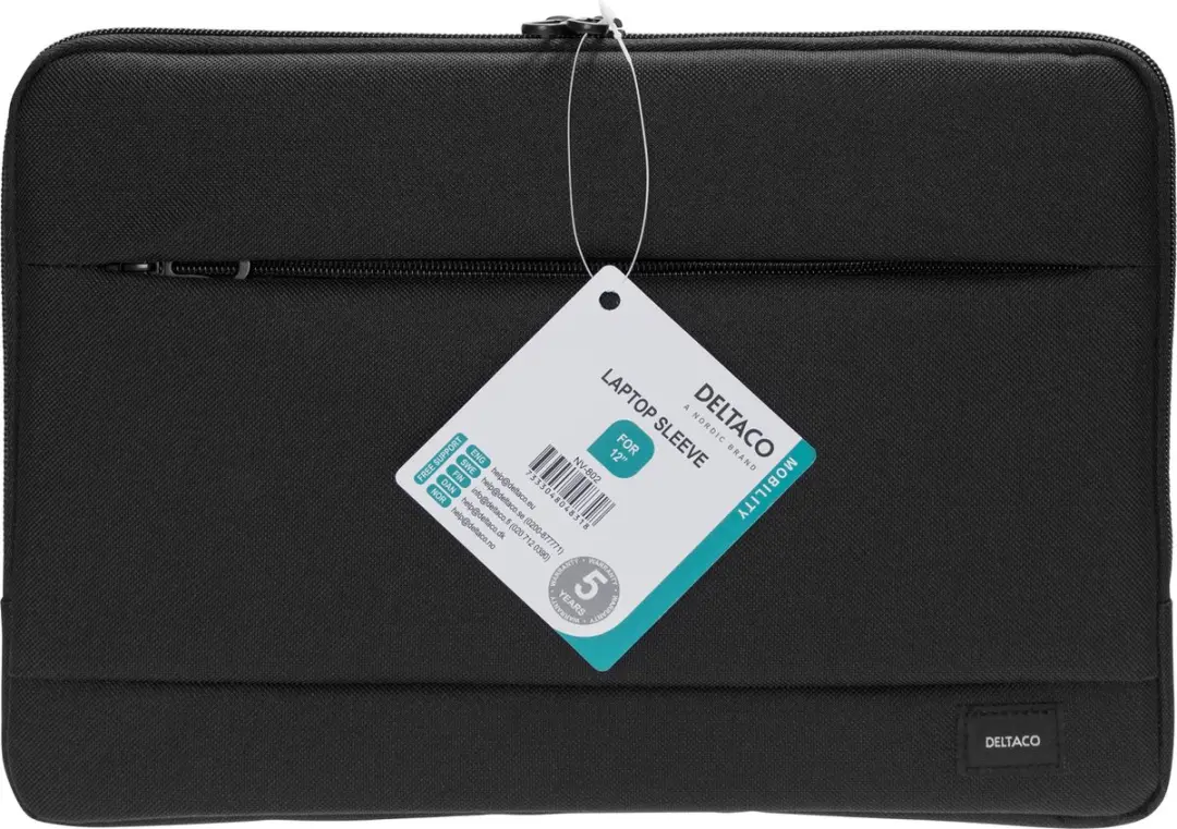 Deltaco NV-802 Laptoptas 12 inch - Zwart