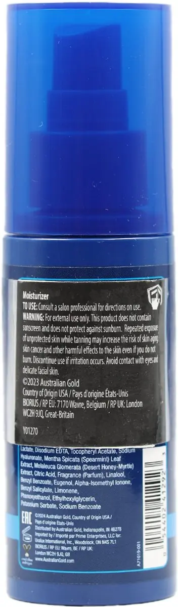 Australian Gold Men’s Aftershave Cooling Mist 89ml