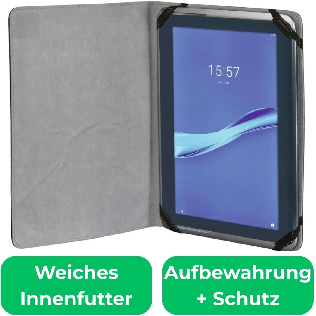 Hama Klaphoes 6" Beschermhoes voor eReader - Zwart