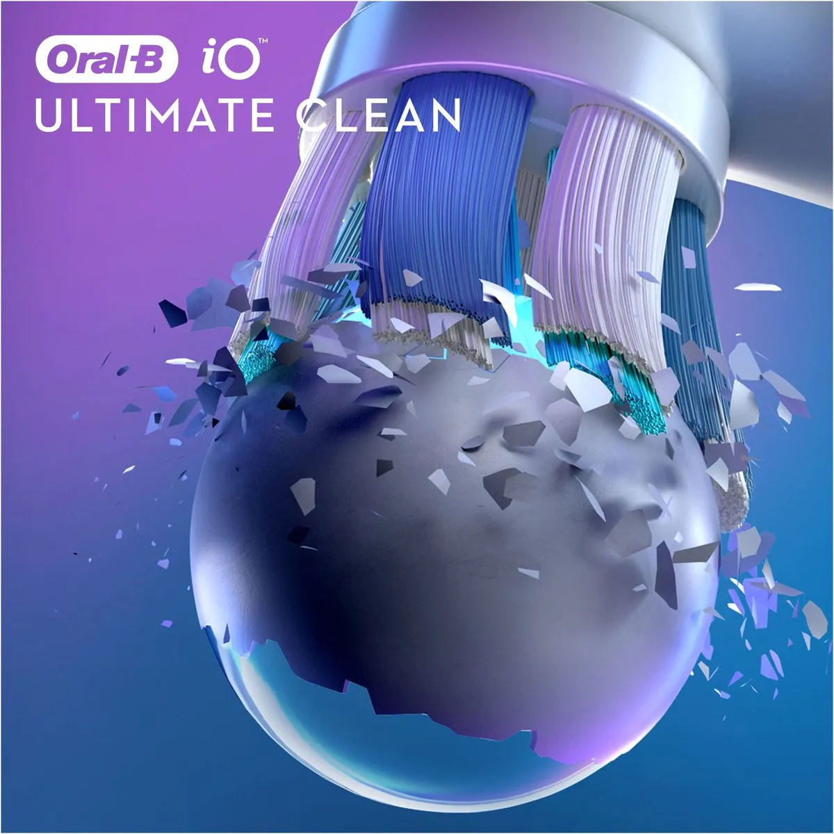 Oral-B iO Ultimate Clean Opzetborstels 2 Stuks - Wit