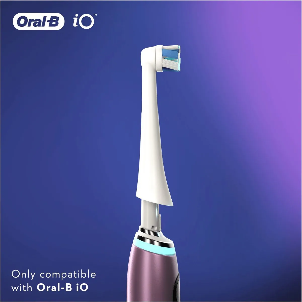 Oral-B iO Ultimate Clean Opzetborstels 2 Stuks - Wit