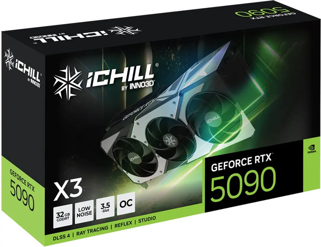 INNO3D iChill GeForce RTX 5090 X3 C50903-32D7X-175967H - 32GB GDDR7