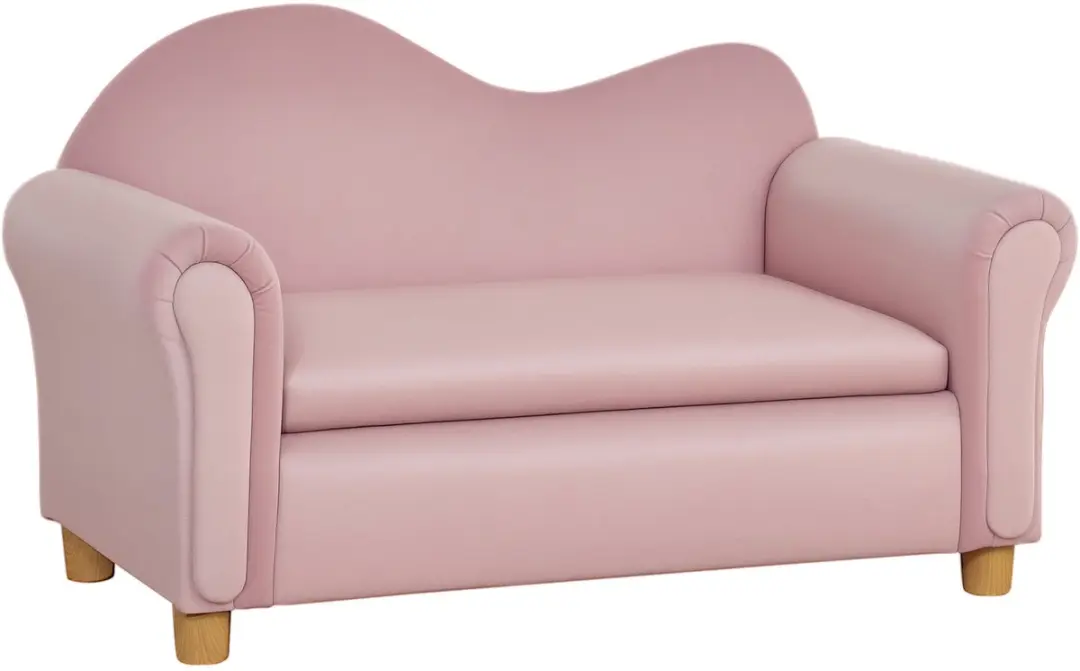 Homcom Kinderbankje Roze