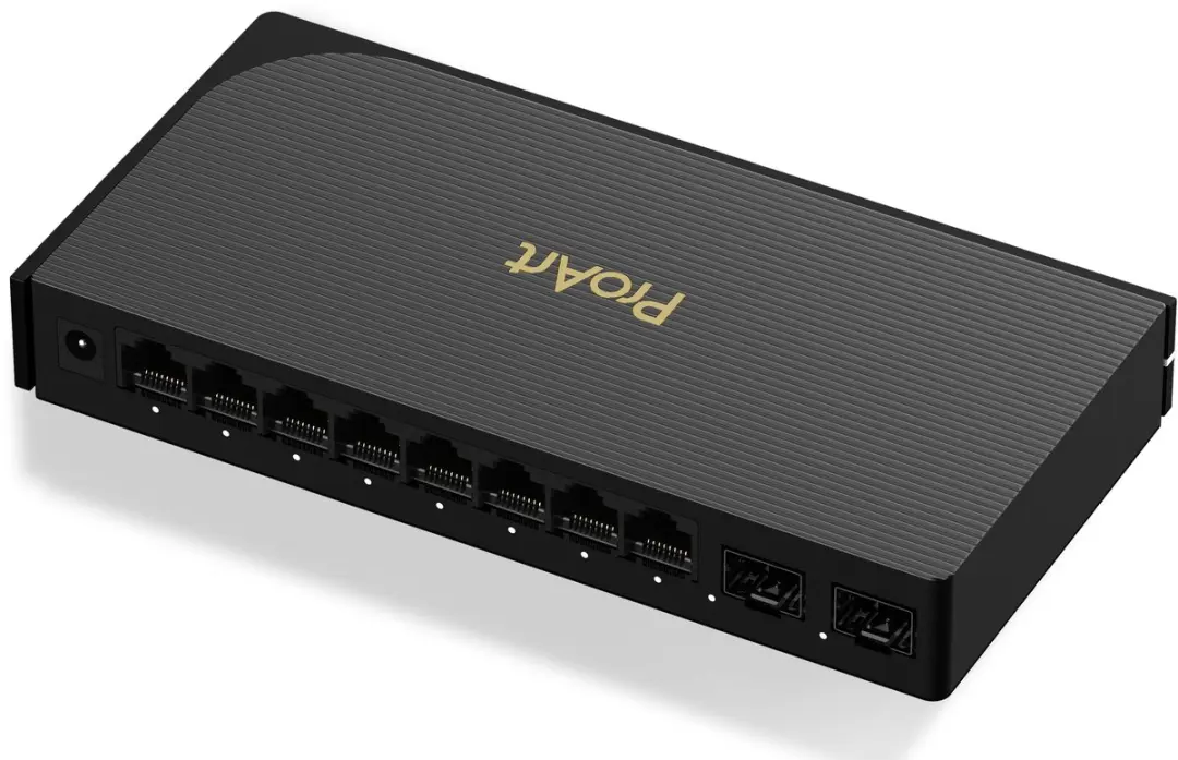 ASUS ProArt Switch PQG-U1080 2.5G Ethernet - 8 Poorten - Zwart