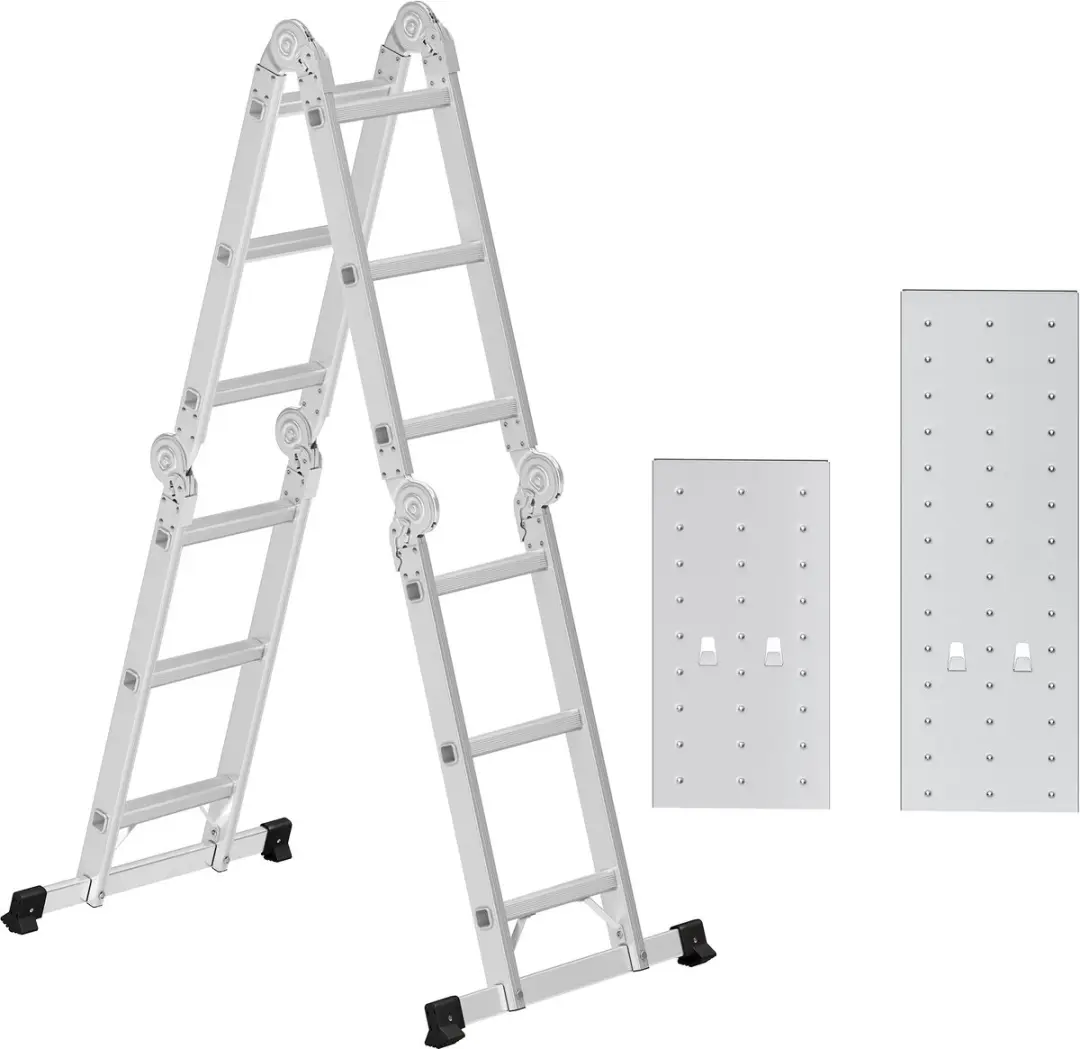 Songmics Multifunctionele Ladder 12 Treden