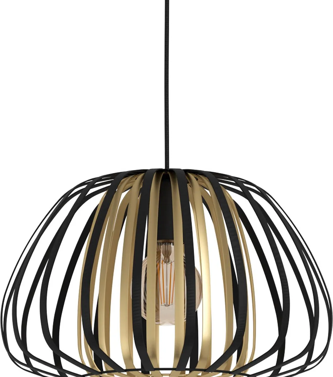 Eglo Encinitos Hanglamp Ø37,5cm - Zwart/Goud