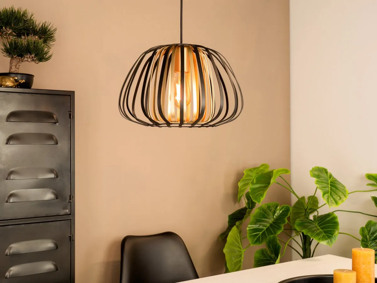 Eglo Encinitos Hanglamp Ø37,5cm - Zwart/Goud