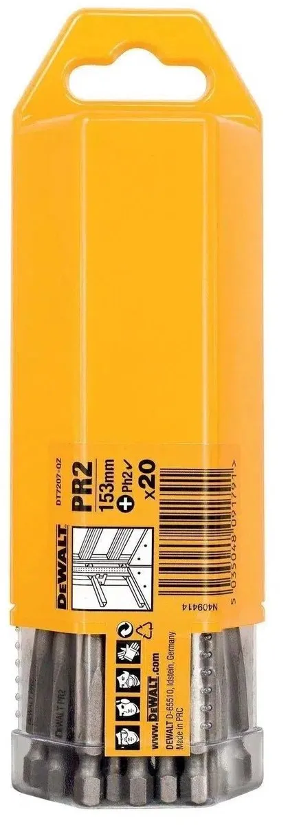 DeWalt DT7207-QZ PR2 Schroefbit 153mm - 20 Stuks