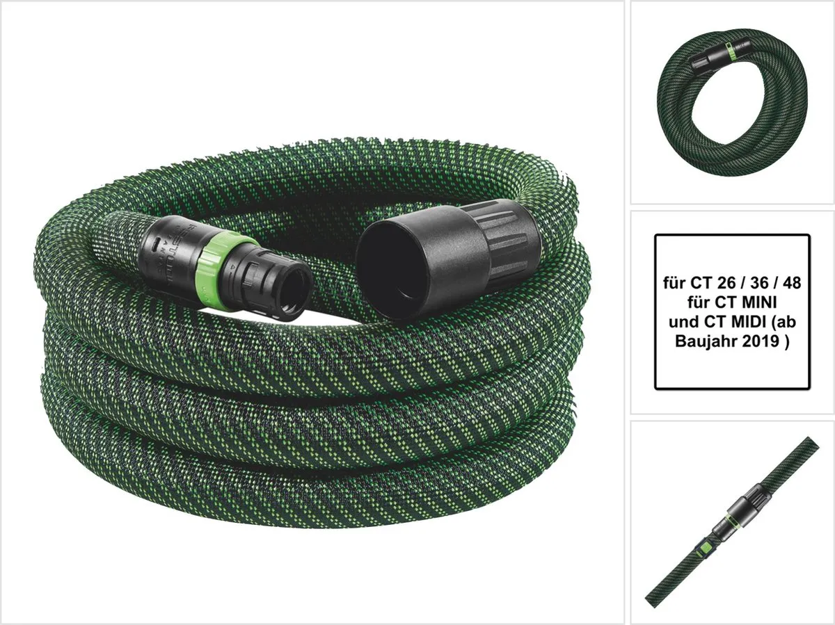 Festool D 27/32x3,5m-AS/CTR Afzuigslang - 577158