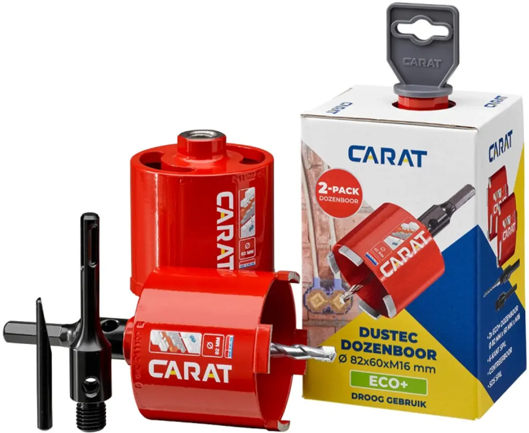 Carat 2-Pack ECO Dozenboor Ø82x60mm M16 HTS082EA25