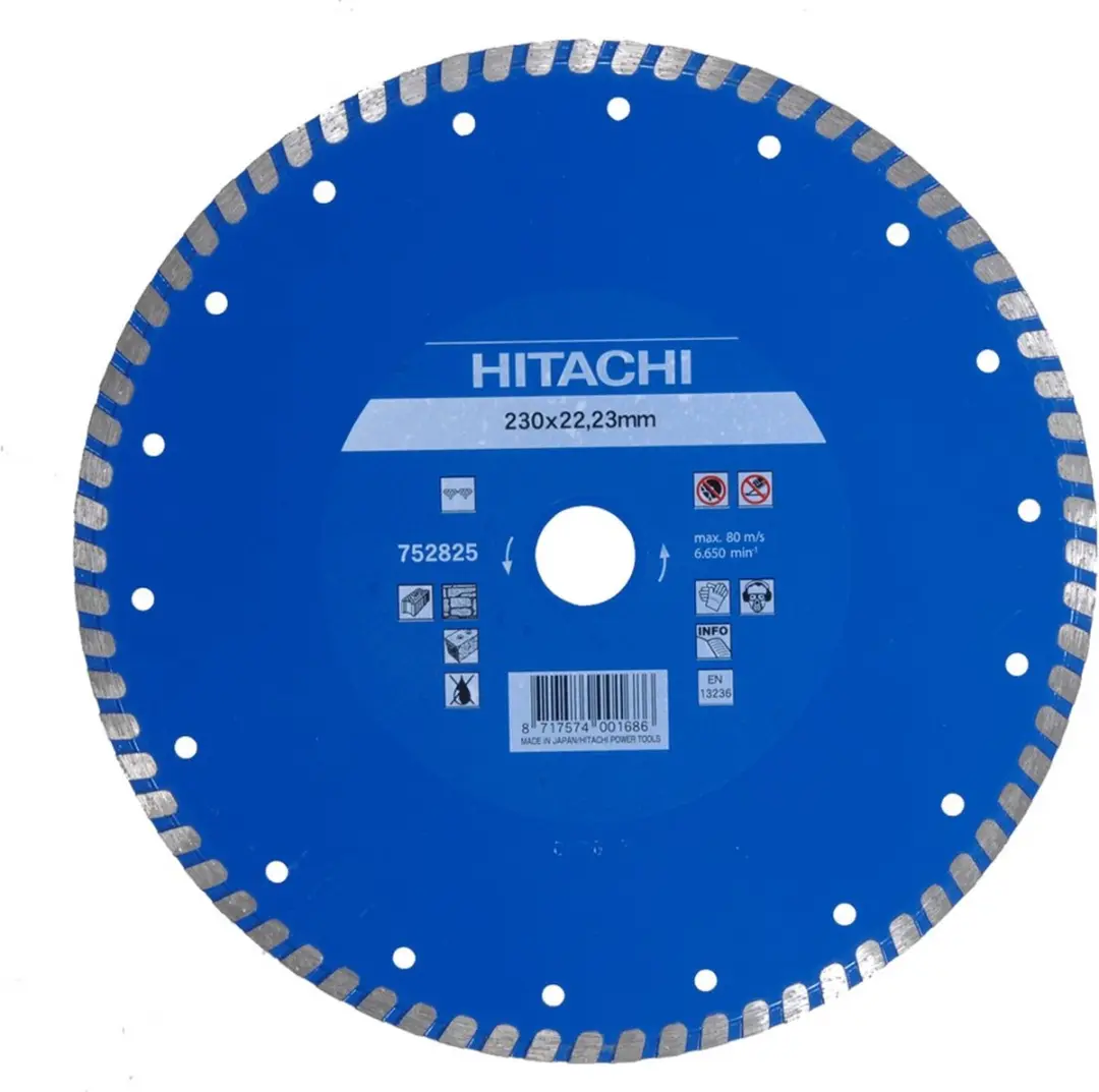 Hikoki Diamant Zaagblad Turbo 230x22.2x6mm
