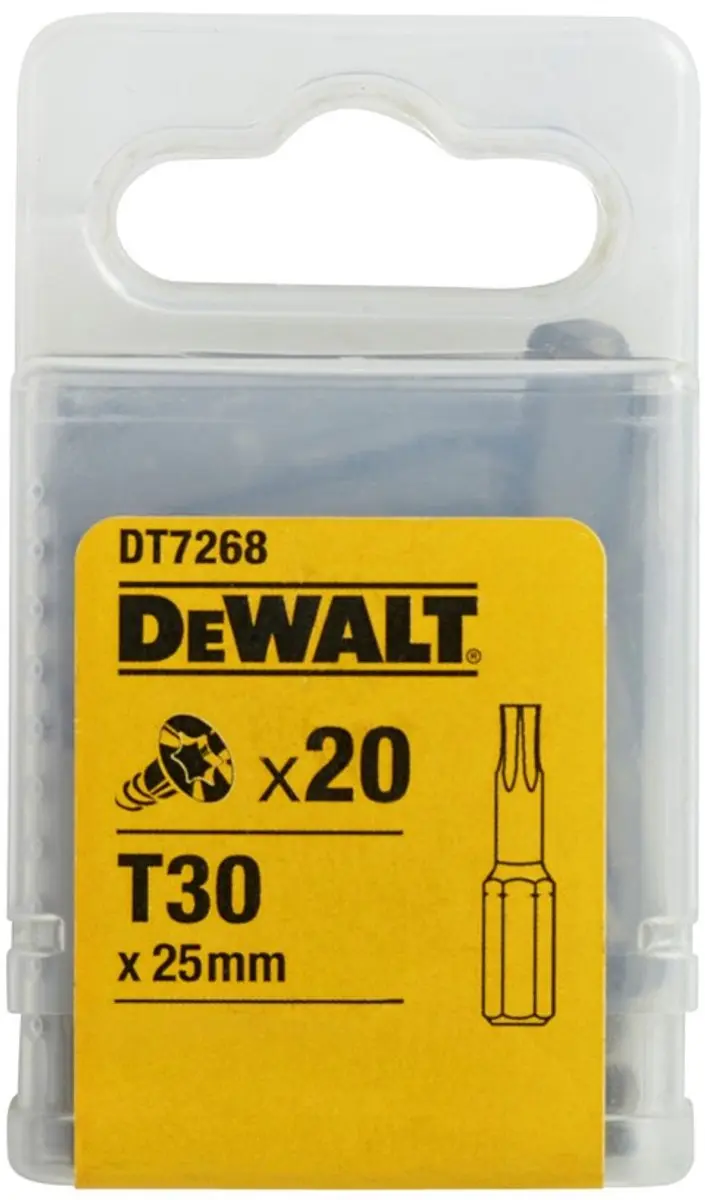DeWalt DT7268-QZ Torx Schroefbit T30 25mm - 20 Stuks