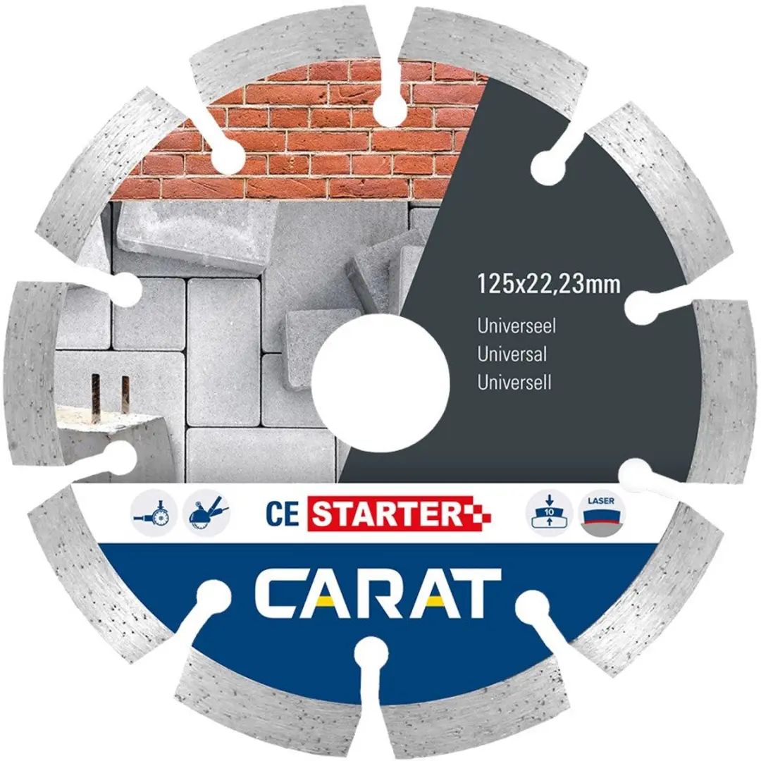 Carat Diamantzaag Universeel 140x22,23mm