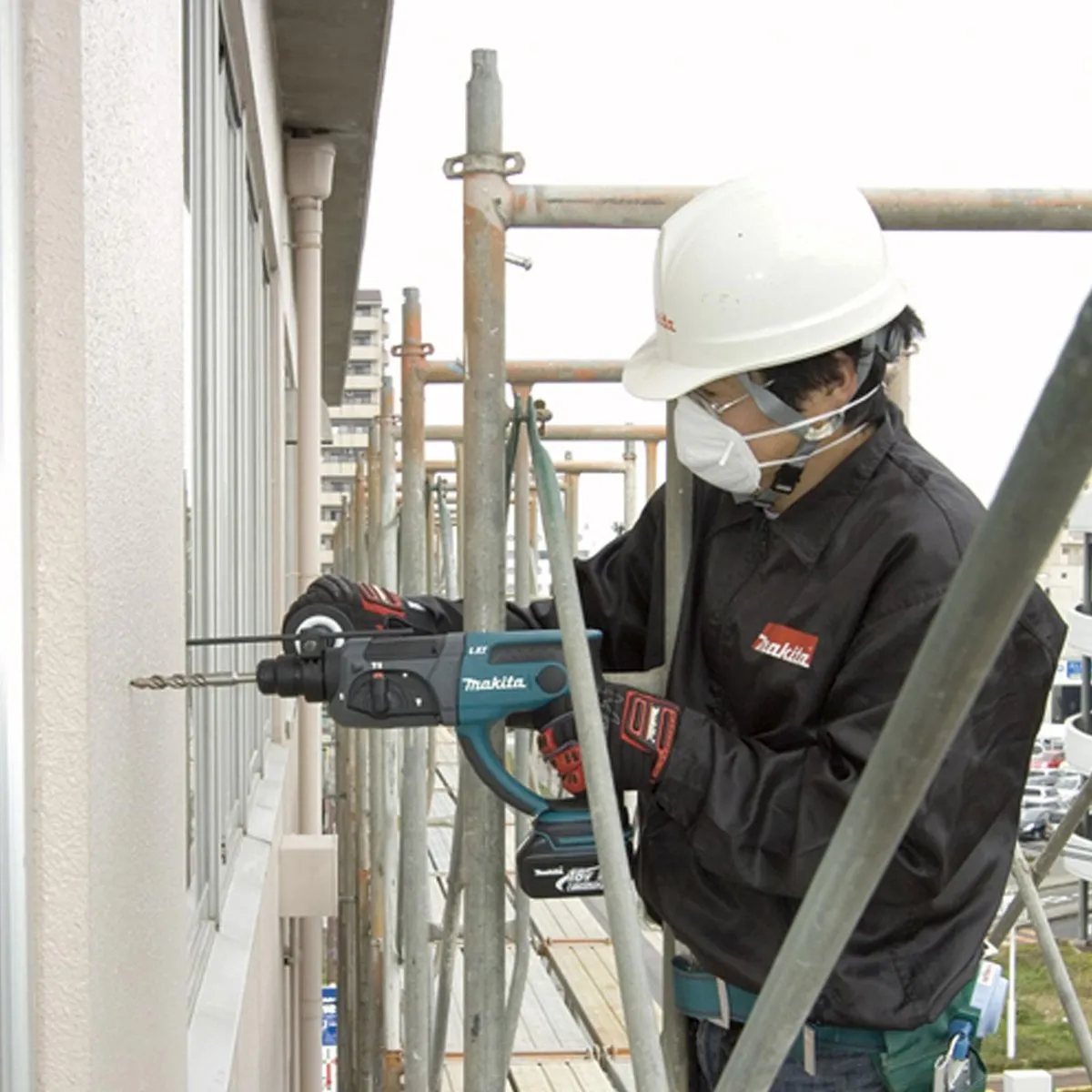 Makita DHR202RTJ 18V Combihamer SDS+ - 2x accu - afbeelding 6 van 6