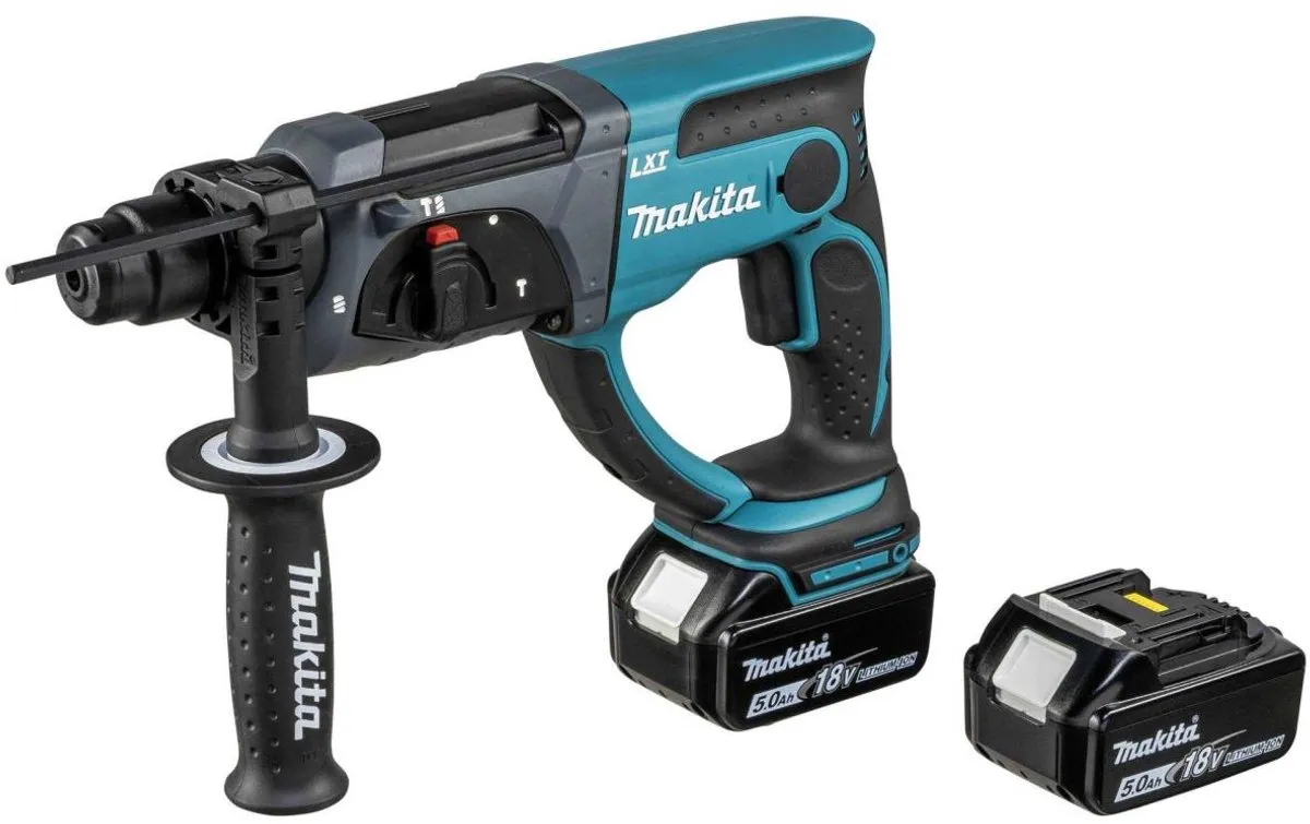 Makita DHR202RTJ 18V Combihamer SDS+ - 2x accu