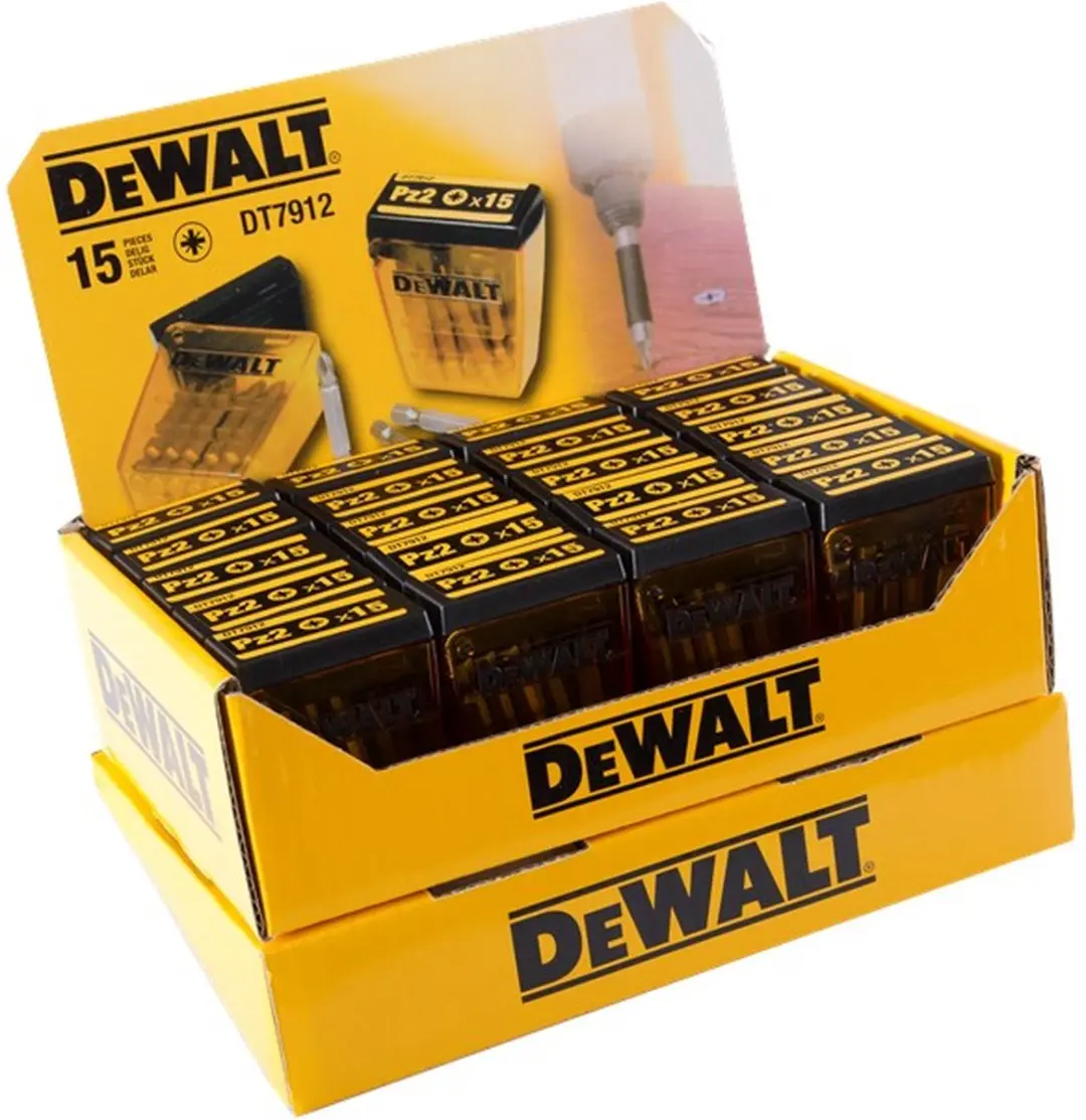 DeWalt DP73-QZ PZ2 Schroefbitset 15-delig