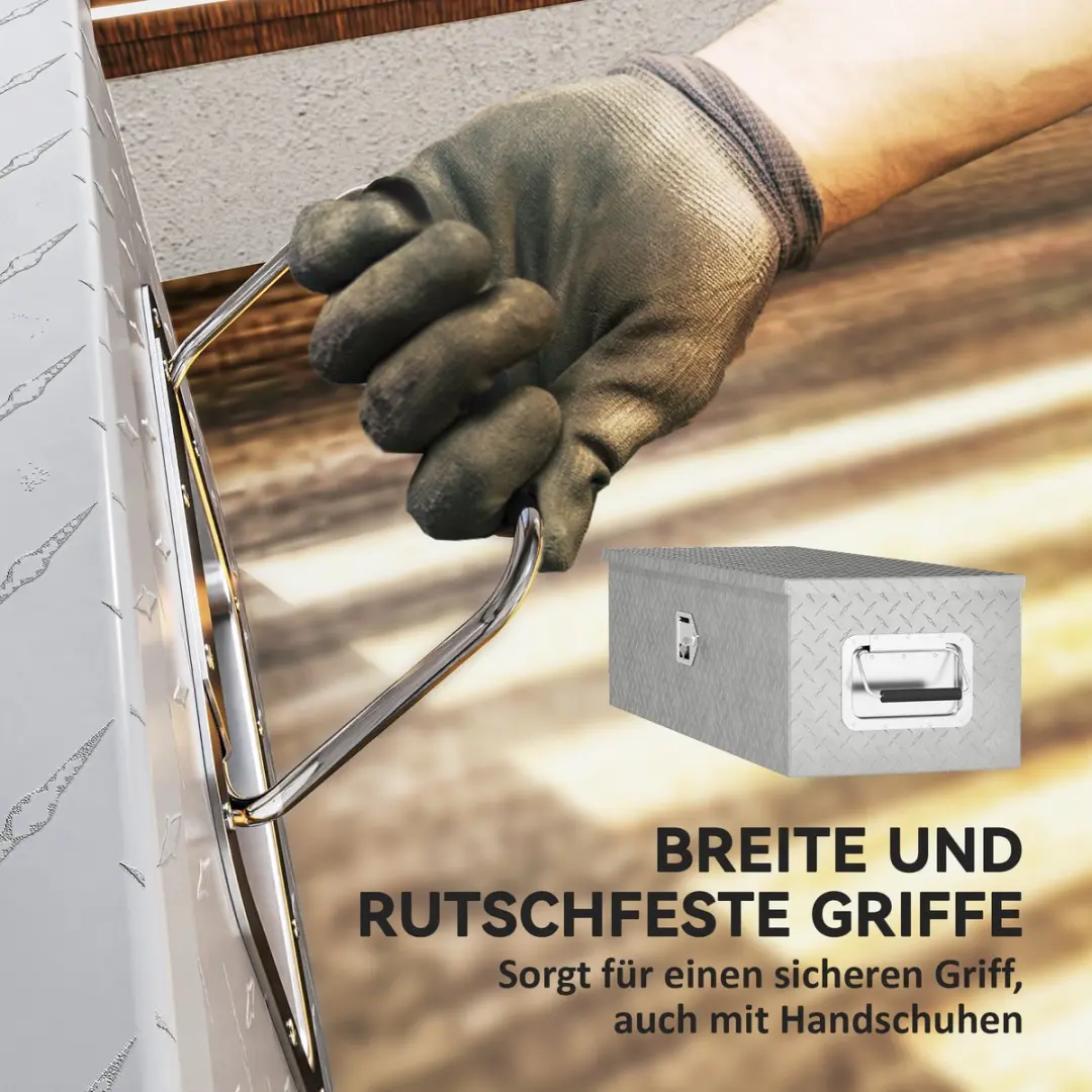 Homcom Aluminium Opbergkast 99x33x25,5cm - Zilver