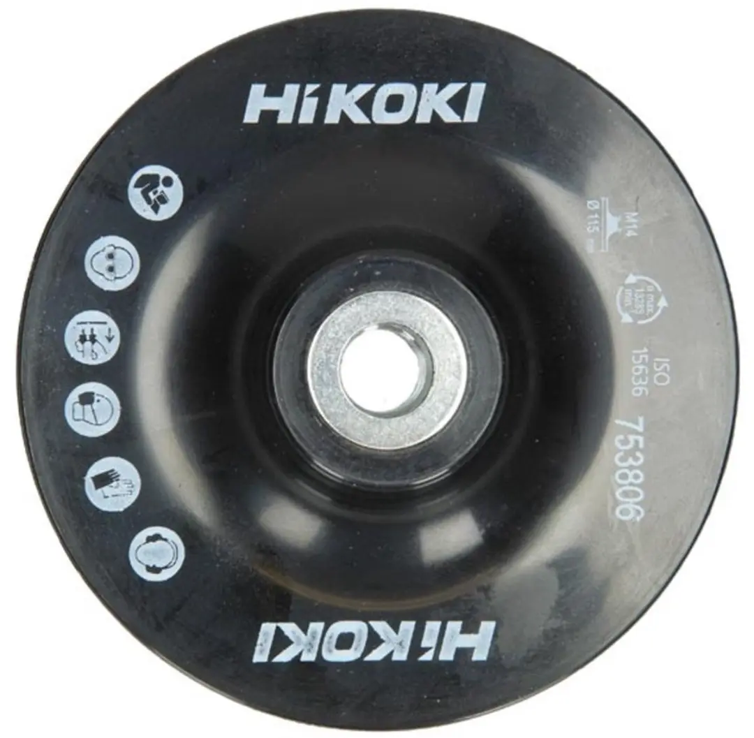 Hikoki HI00529 Steunschijf 125mm - zacht ISO 15636