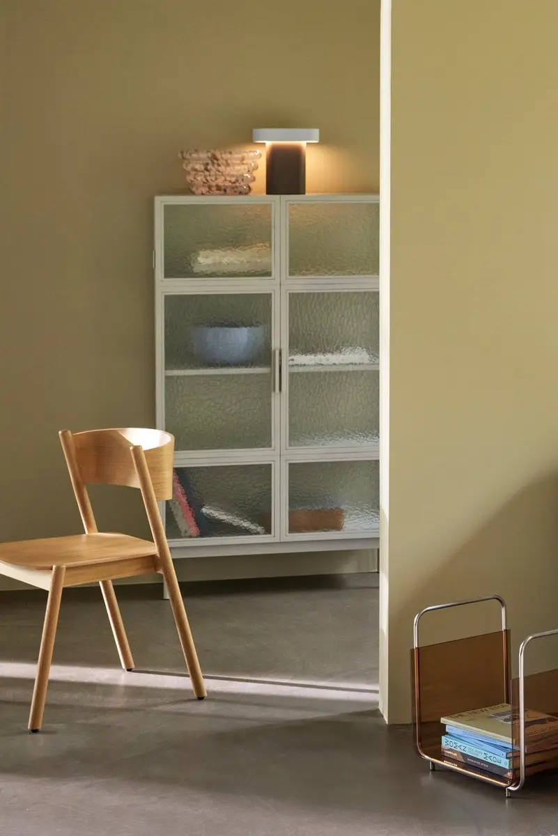 Hübsch Sleek Tafellamp - Bruin