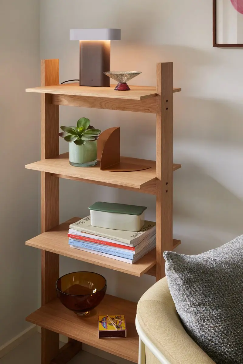 Hübsch Sleek Tafellamp - Bruin