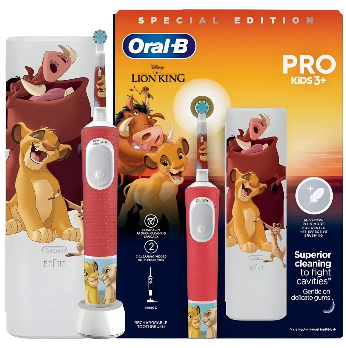 Oral-B Vitality Pro Kids Lion King Elektrische Tandenborstel
