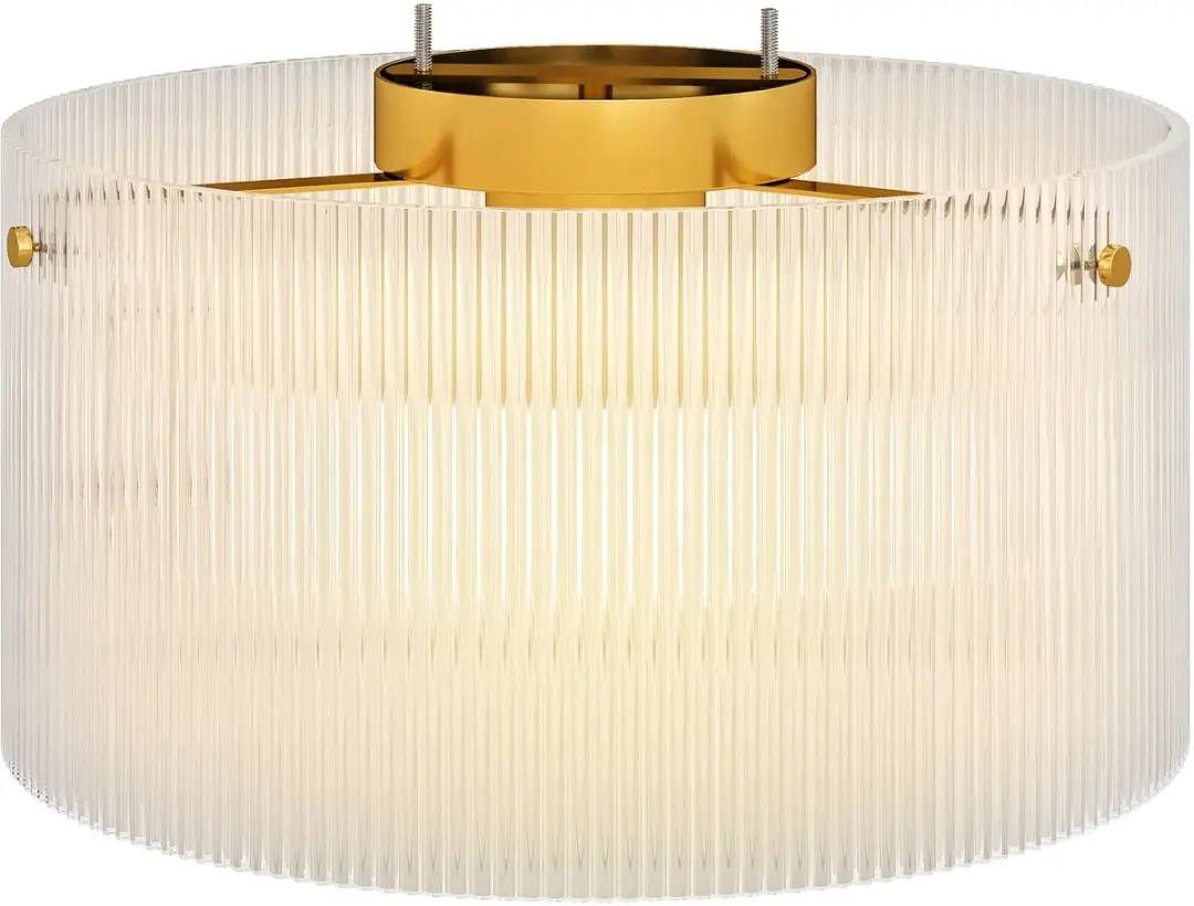 Homcom Deckenleuchte Transparent 40W