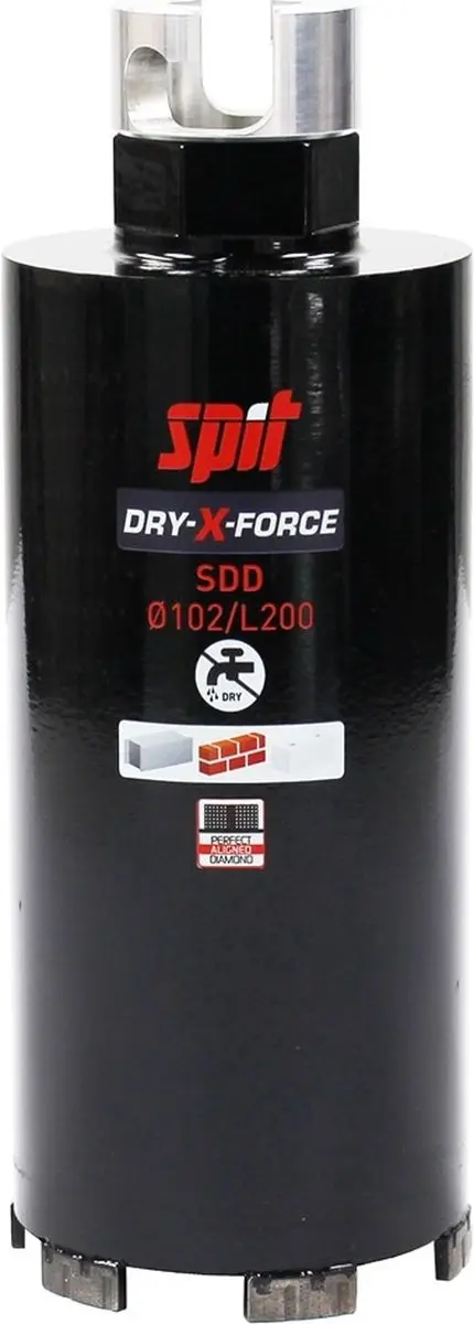 Spit Dry-x-force Diamantboor SDD D.162x200
