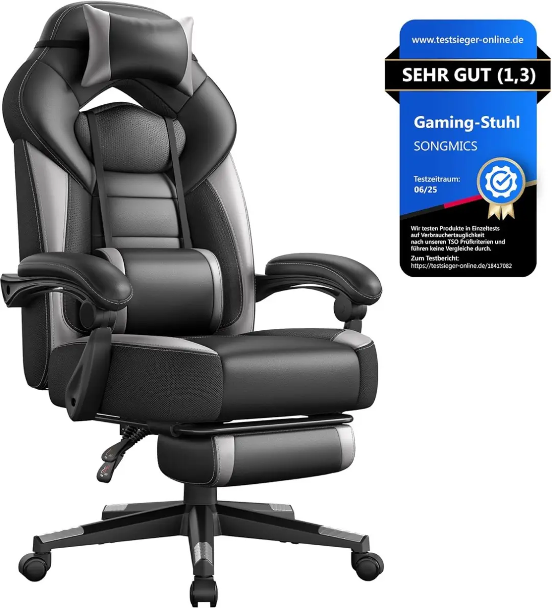 Songmics Gamingstoel Ergonomisch