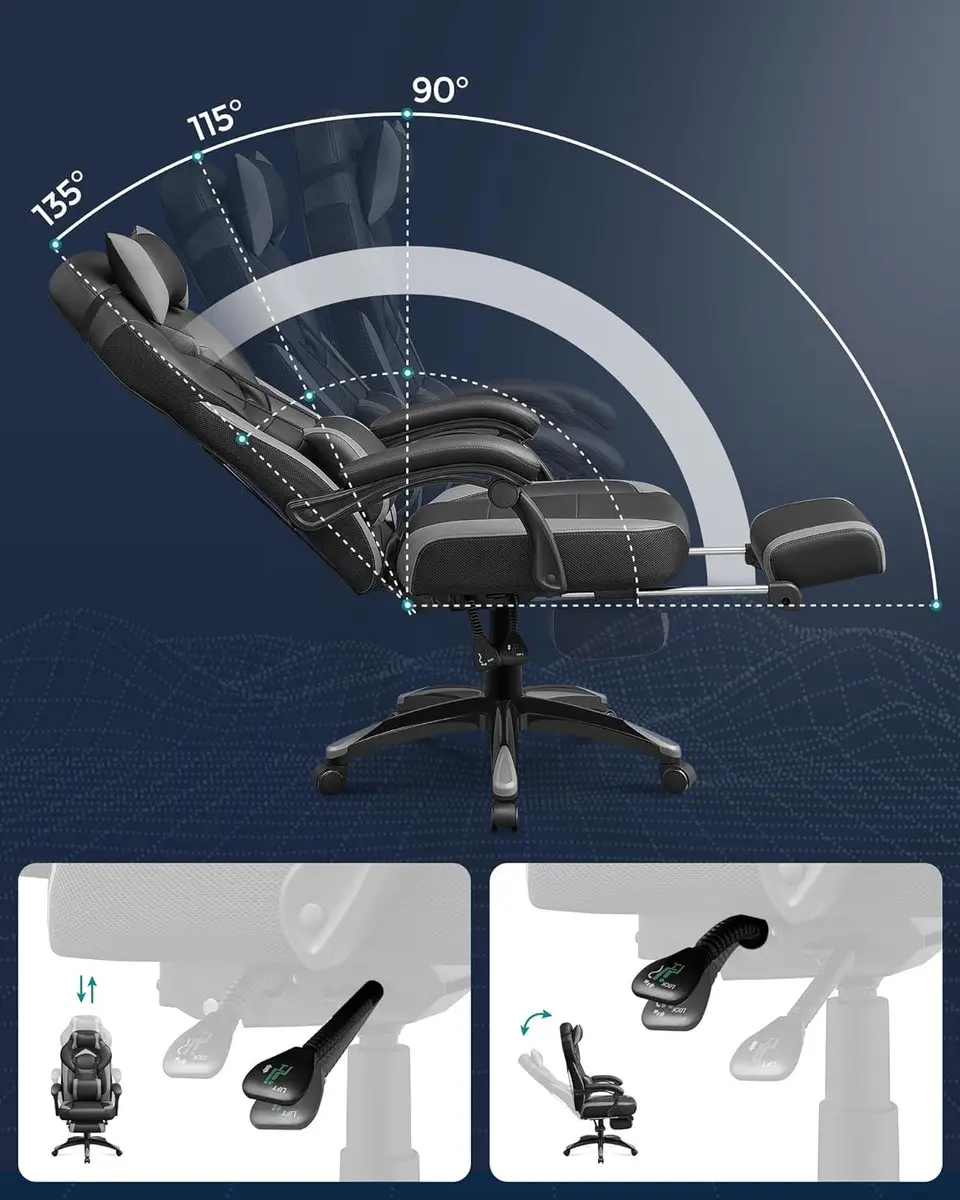 Songmics Gamingstoel Ergonomisch - 150 kg