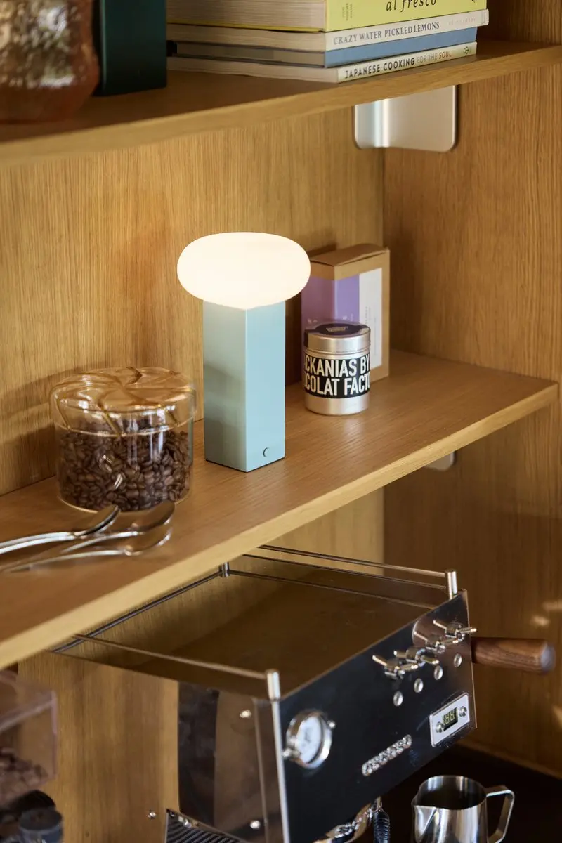 Hübsch Draagbare Lamp Blauw