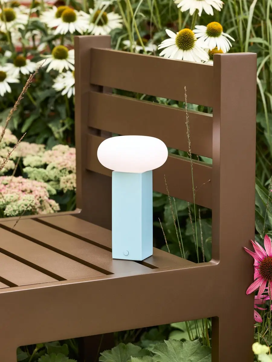 Hübsch Draagbare Lamp Blauw