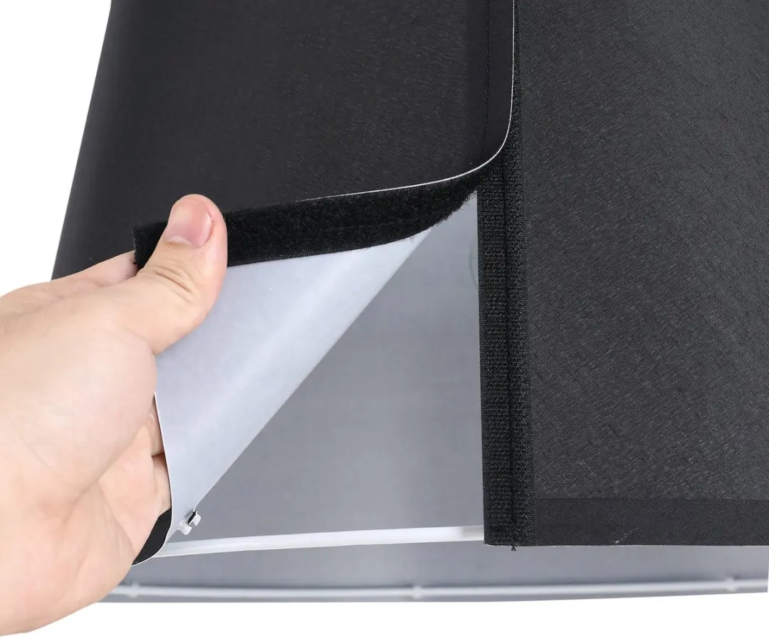 Homcom Staande Lamp Schwarz 190cm
