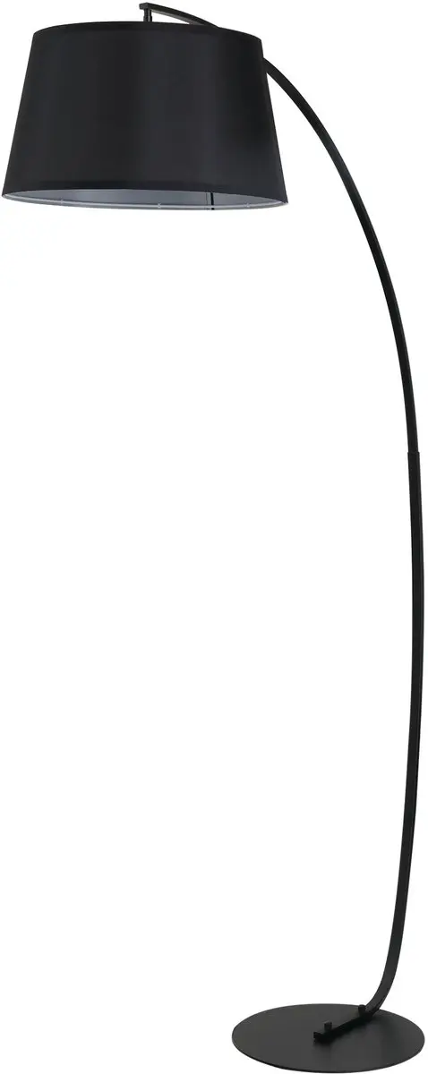 Homcom Staande Lamp Schwarz 190cm
