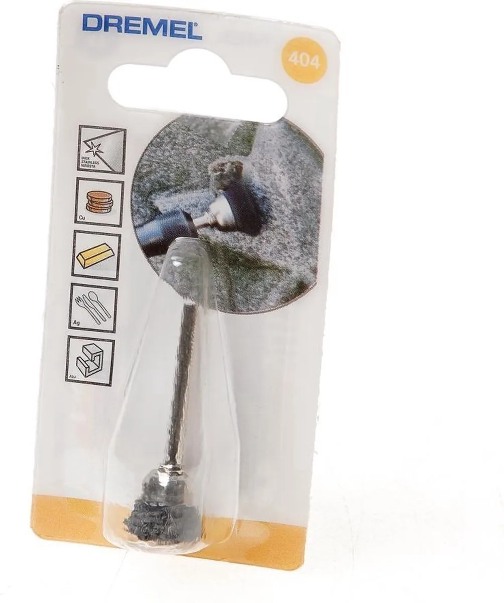 Dremel 404 Draadborstels - 2 Stuks