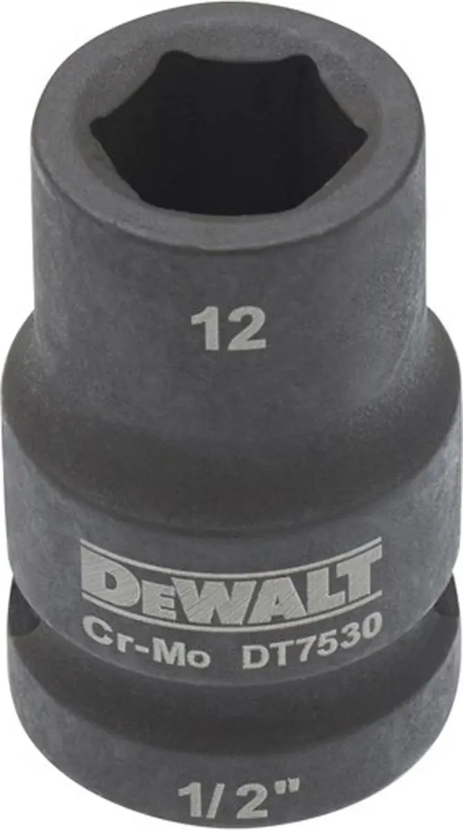 DeWalt DT7530 Krachtdop 1/2" 12mm