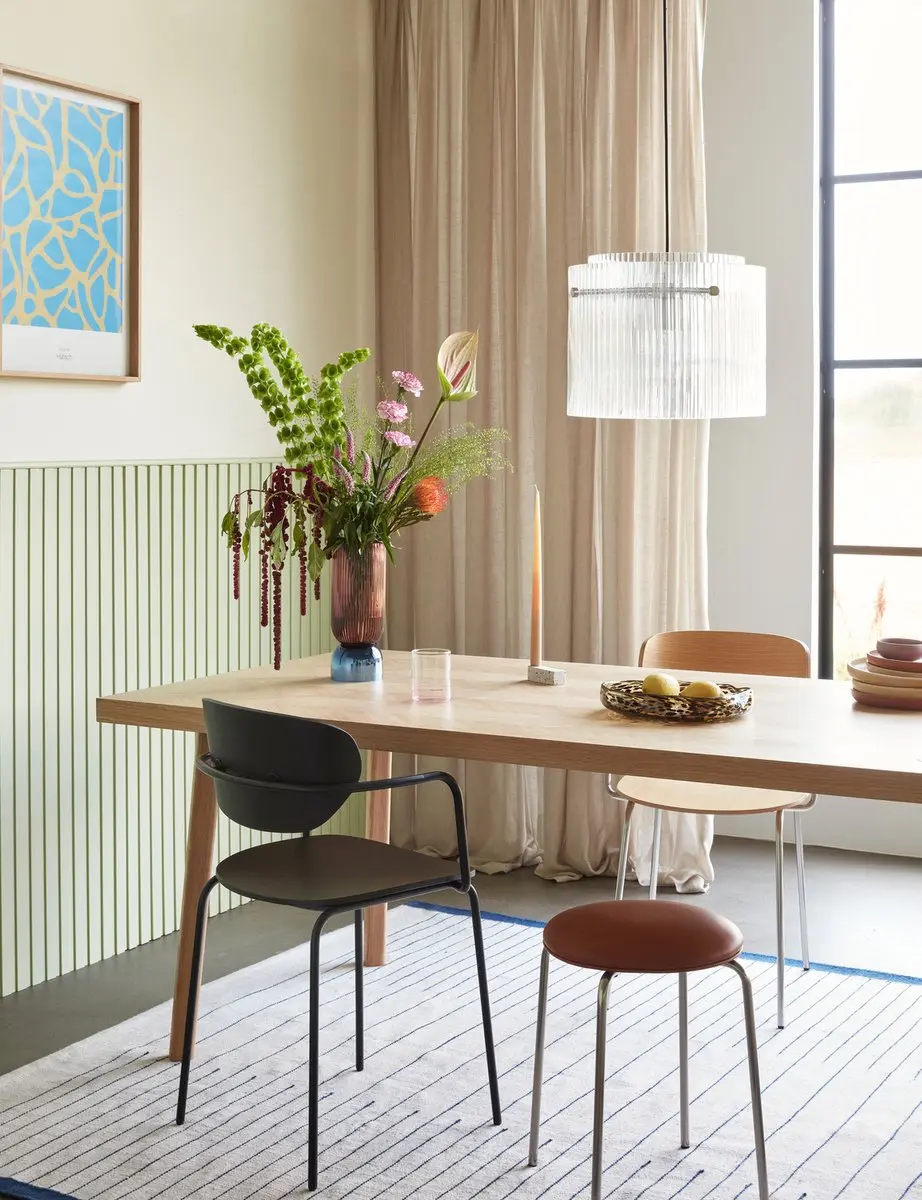 Hübsch Ripple Textured Hanglamp - 1 Lichtpunt - Duidelijk - afbeelding 6 van 6