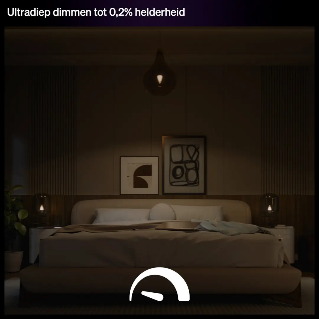 Philips Hue LED Kaarslamp E14 - 2 Stuks - Mat Glas - 3.7W - afbeelding 6 van 6