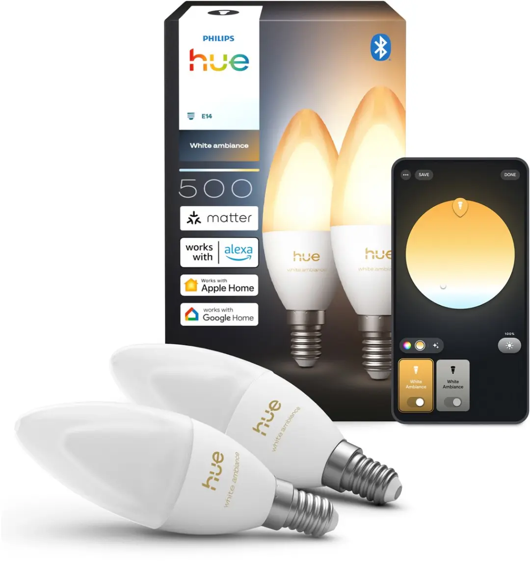Philips Hue LED Kaarslamp E14